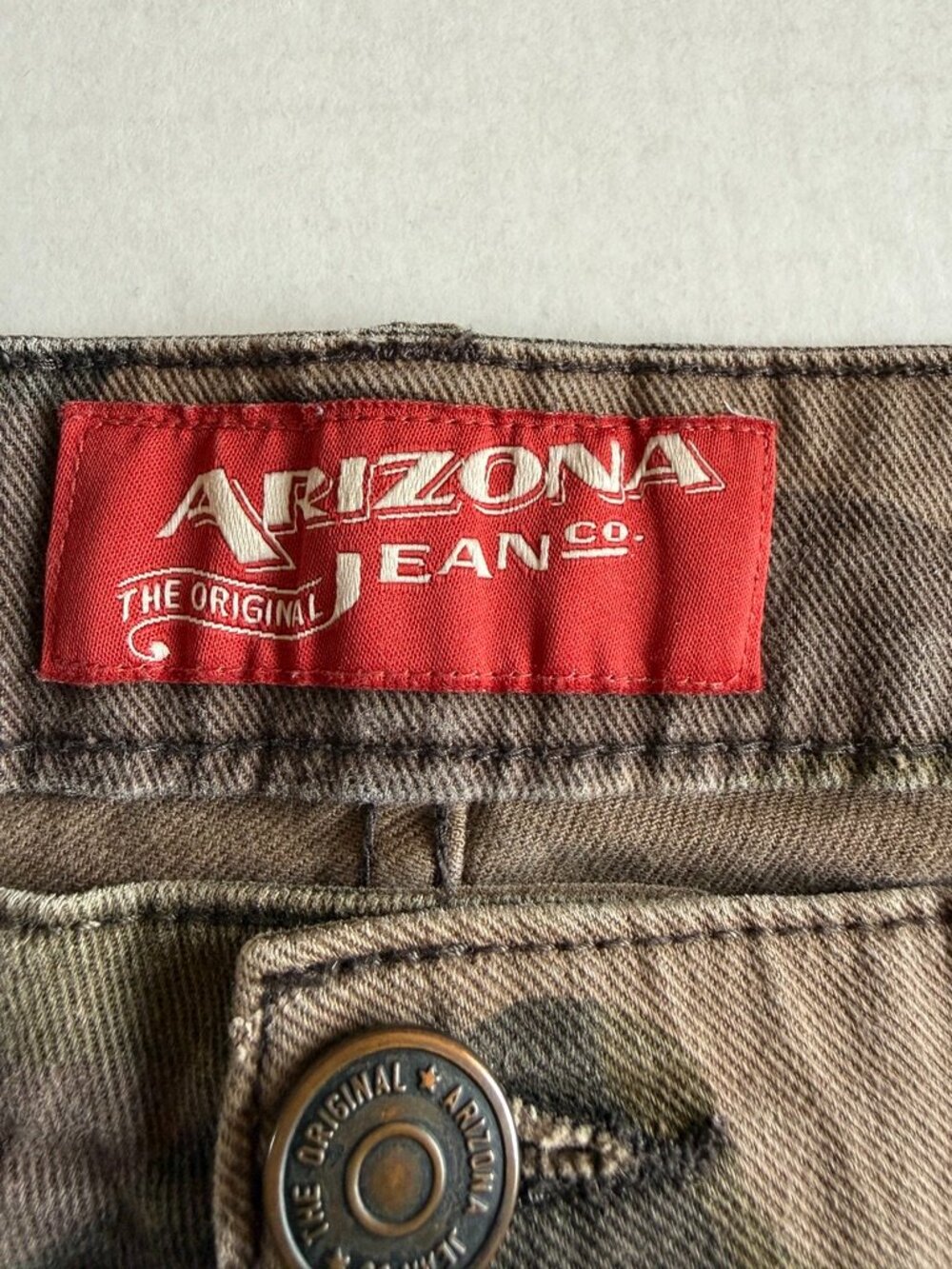 Arizona Jean Co., Camo Jeans size 36X34 - Picture 3 of 8